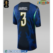 Maglie da calcio Brasile Gabriel Magalhaes #3 Seconda Maglia Femminile Mondiali 2026  Manica Corta